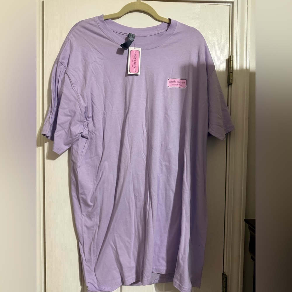 NWT Simply Southern Baseball Girl Tee Shirt